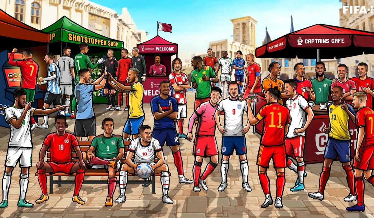 Captains of the 32 FIFA World Cup 2022 Teams